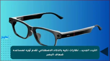 التردد الجديد.. نظارات ذكية بالذكاء الاصطناعي تقدم ثورة لمساعدة ضعاف البصر